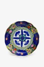 Vintage handbeschilderd Chinees porseleinen diep bord Imari, Antiek en Kunst, Antiek | Porselein, Ophalen