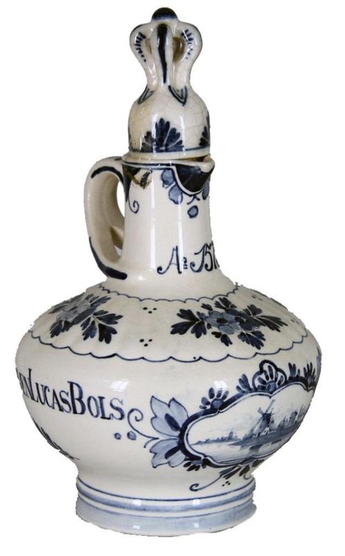 sieraardewerk van Blue Delft's (Nr.: 237), Antiek en Kunst, Antiek | Keramiek en Aardewerk, Ophalen of Verzenden