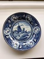 Delftsblauw wandbord societe ceramique Maastricht, Antiek en Kunst, Antiek | Wandborden en Tegels, Ophalen of Verzenden