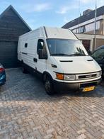 Iveco daily 2002 camper bus nieuwe apk, Auto's, 125 pk, 1 stoelen, Wit, Origineel Nederlands