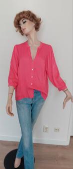Mooie roze Pom blouse mt 42, Maat 42/44 (L), Ophalen of Verzenden, Zo goed als nieuw, Roze