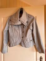 DAMO Outdoors kort jack maat 42, Beige, Maat 42/44 (L), Ophalen of Verzenden, Zo goed als nieuw