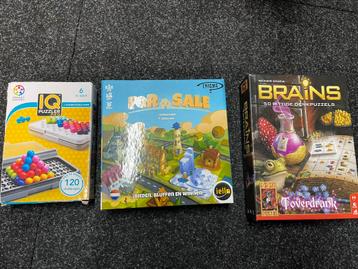 For Sale, Brains, IQ puzzler beschikbaar voor biedingen