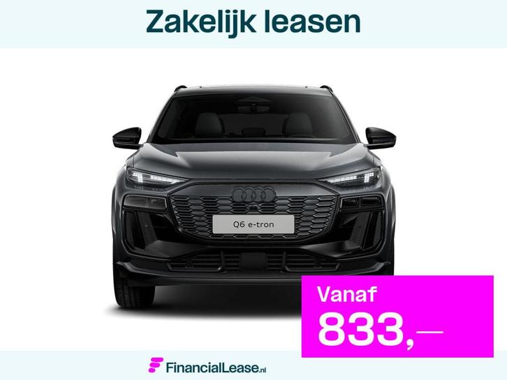Audi Q4 Sportback e-tron 45 Advanced edition 286 PK Assisten, Auto's, Audi, Bedrijf, Lease, Financial lease, Q4 e-tron, 4x4, Metallic lak