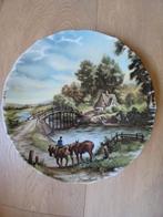 Mooi vintage wandbord van J C van Hunnik, Ophalen of Verzenden