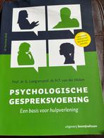 H.T. van der Molen - Psychologische gespreksvoering, Ophalen of Verzenden, Gelezen, H.T. van der Molen; G. Lang