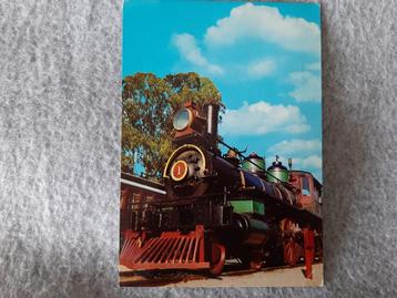 Locomotief, Western Pacific Eisenbahn 1864, stempel Zwolle.  beschikbaar voor biedingen
