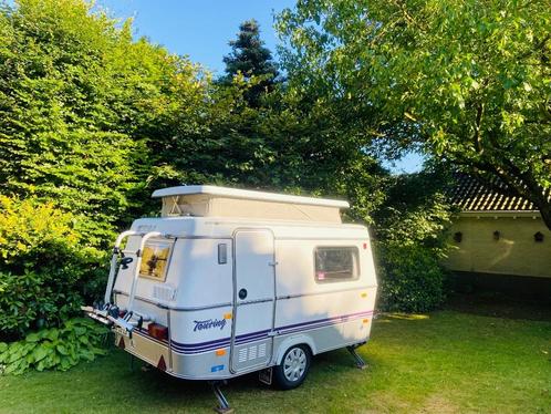 Schitterende Eriba Puck L langslaper, lengtebed, max 750 kg, Caravans en Kamperen, Caravans, Particulier, tot en met 2, 500 - 750 kg