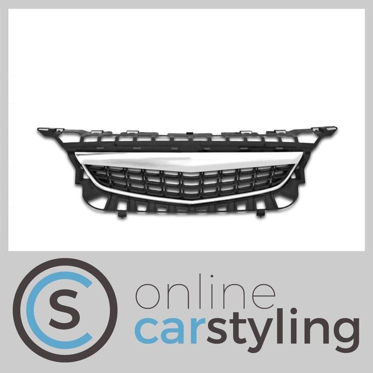 Embleemloze Grill Opel Astra J / Facelift #, Auto-onderdelen, Overige Auto-onderdelen, Opel, Nieuw, Ophalen of Verzenden