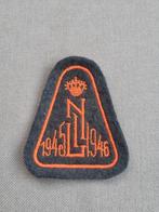 Mouwembleem KNIL 1945 - 1946, Verzamelen, Ophalen of Verzenden, Landmacht, Nederland, Embleem of Badge
