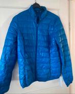 Blauwe jas van Hema maat M, Kleding | Dames, Maat 38/40 (M), Blauw, Ophalen of Verzenden, Gedragen