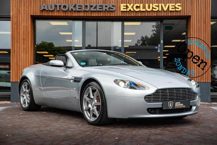 Aston Martin V8 Vantage Roadster 4.3 V8 Sportshift Youngtime, Auto's, Aston Martin, Bedrijf, Te koop, V8 Vantage, Airconditioning