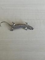 Zilveren hagedis, Verzenden, Zilver, Broche