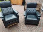 Twee zit stoelen., Ophalen, Gebruikt, Twee, Blauw