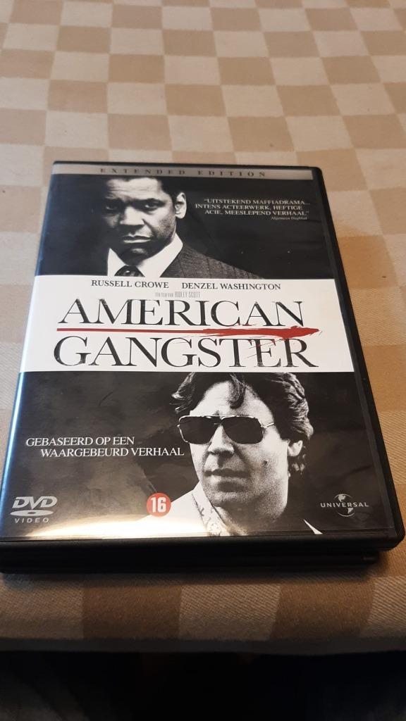 dvd thriller film nieuw American Gangster ft Denzel Washingt, Cd's en Dvd's, Dvd's | Thrillers en Misdaad, Nieuw in verpakking