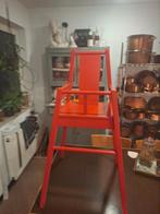 Rode houten kinderstoel in nette staat, Ophalen, Gebruikt, Overige typen