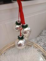 ANTIEKE ZILVEREN TROS KERSTBALLEN  NU 10 EURO ZIE FOTO,S., Diversen, Ophalen of Verzenden, Zo goed als nieuw