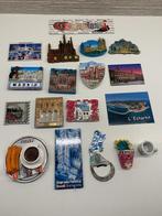 Verzameling magneten Spanje Souvenirs steden Barcelona e.v.a, Ophalen of Verzenden