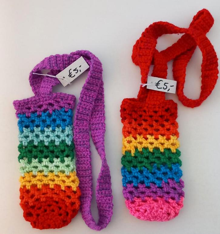 Gondas Creaties tasje voor afmeting bv. Dopper drinkfles, Sieraden, Tassen en Uiterlijk, Tassen | Sporttassen, Nieuw, Unisex volwassen