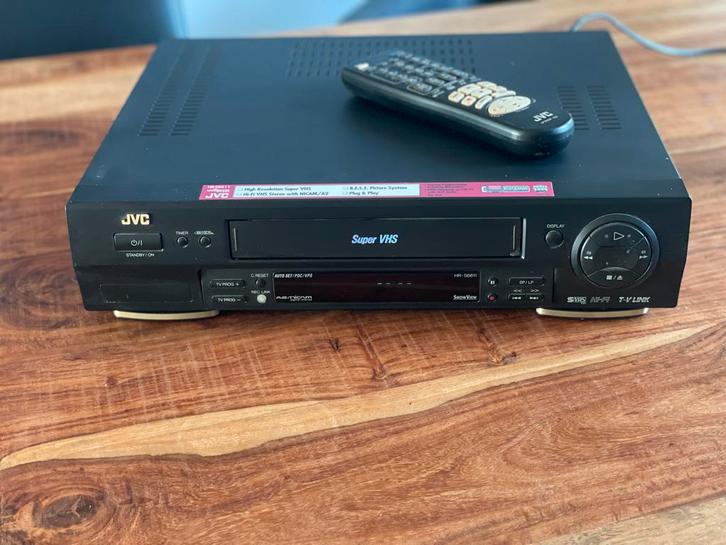 JVC HR-6611EU Super VHS Videorecorder, Audio, Tv en Foto, Videospelers, Gebruikt, VHS-speler of -recorder, Ophalen of Verzenden