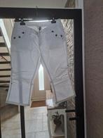Te koop witte damesbroek, merk Vila, maat L., Wit, Vila, Maat 42/44 (L), Ophalen of Verzenden