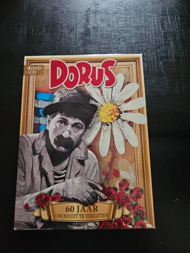Dorus - 60 Jaar Om Nooit Te Vergeten DVD Boxset, Cd's en Dvd's, Cd's | Humor en Cabaret, Zo goed als nieuw, Boxset, Ophalen