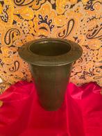 ZWARE TUINVAAS VAN POTTENBAKKERIJ ECRI LIVING KATWIJK (29cm), Ophalen of Verzenden