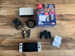 Nintendo Switch OLED - Nieuwstaat, Compleet met Extra's!, Spelcomputers en Games, Spelcomputers | Nintendo Switch, Ophalen, Zo goed als nieuw