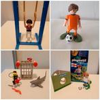 Playmobil sporters, ringen, duiken, voetbal, Ophalen of Verzenden, Zo goed als nieuw