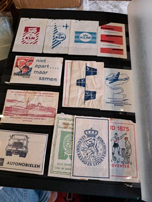 Verzameling suikerzakjes en lege suikerzakjes plakboeken, Verzamelen, Suikerzakjes, Ophalen of Verzenden