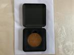 KOPEREN MUNT IN ORIGINEEL DOOSJE VAN HET EK 2000, Ophalen of Verzenden, Koningin Beatrix, Losse munt