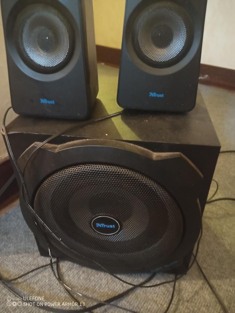 Trust speakers, Computers en Software, Pc speakers, Ophalen of Verzenden, Zo goed als nieuw