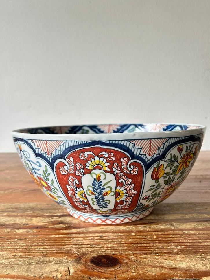 Schaal / fruitschaal - Koninklijke Tichelaar Makkum, Antiek en Kunst, Antiek | Keramiek en Aardewerk, Ophalen of Verzenden