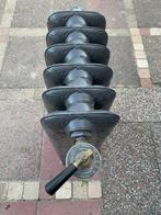 Antieke gietijzeren radiator, Ophalen
