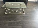 Glazen Salontafel, Huis en Inrichting, Tafels | Salontafels, Ophalen, 100 tot 150 cm, Glas, 50 tot 100 cm