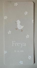 Geboortekaartje , Freya 27-2-2025 , Made for Moments, Verzamelen, Geboortekaartjes en Visitekaartjes, Ophalen of Verzenden, 2000 tot heden