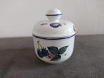 Villeroy en Boch Malaga black berries confiturenpot, Overige typen, Ophalen of Verzenden, Zo goed als nieuw, Overige stijlen