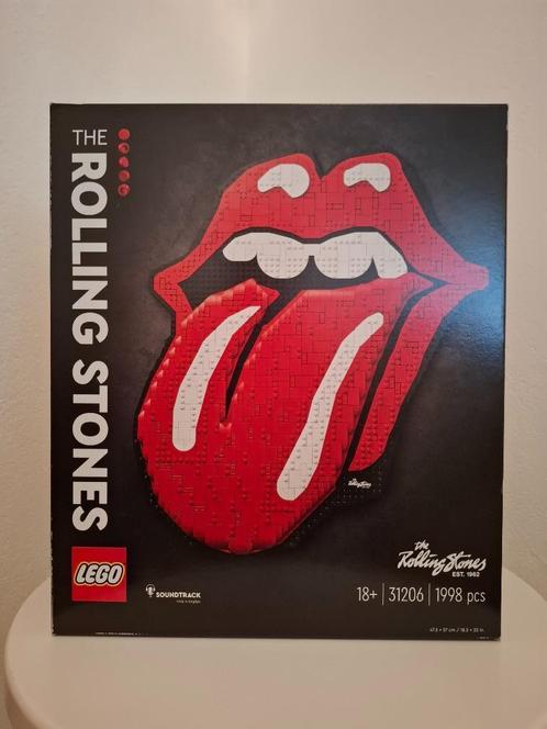 LEGO ART The Rolling Stones - 31206, Kinderen en Baby's, Speelgoed | Duplo en Lego, Nieuw, Lego, Complete set, Ophalen of Verzenden