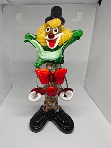 Murano Clown - Handgemaakt Glas beschikbaar voor biedingen