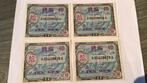 2 x 2 opeenvolgende 10 Sen B military Currency, Ophalen of Verzenden, Zuidoost-Azië