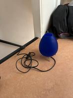 Blauw retro vintage space age lampje, Huis en Inrichting, Lampen | Tafellampen, Ophalen, Zo goed als nieuw, Minder dan 50 cm