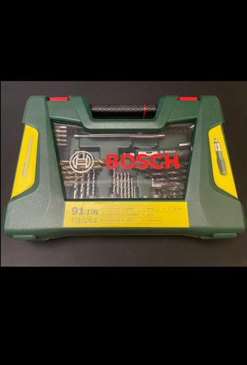 Bosch 91-delige V-Line titanium set + ratelschroevendraaier beschikbaar voor biedingen