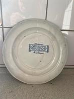 Antiek Adams Bord - Blauw Wit Decor, Antiek en Kunst, Ophalen of Verzenden