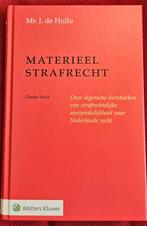 Materieel Strafrecht - J. de Hullu, 6e druk, Ophalen of Verzenden