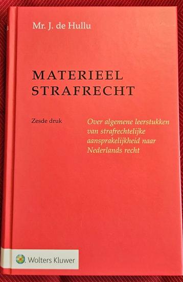 Materieel Strafrecht - J. de Hullu, 6e druk beschikbaar voor biedingen