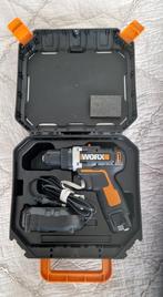 WORX ACCUSCHROEFBOORMACHINE WX128 12V Li (2Ah), Doe-het-zelf en Verbouw, Gereedschap | Boormachines, Ophalen of Verzenden, Zo goed als nieuw