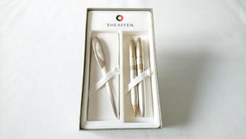 Sheaffer Legacy Barleycorn set Balpen + Vulpen 18K/750 M-nib beschikbaar voor biedingen