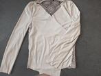 vestje met kanten achterpand. Mt. 38, Kleding | Dames, Ophalen of Verzenden, Zo goed als nieuw, Maat 38/40 (M), Wit