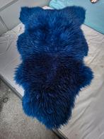 Echt schapenvacht blauw, Ophalen of Verzenden