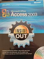 Microsoft Office 2003 boek, Computers en Software, Ophalen of Verzenden, Zo goed als nieuw, Access